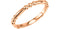 Dot-Dot-Dot-Dash 2.5mm 14k Rose Gold Stacking Ring