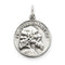 Sterling Silver Saint Jude Thaddeus Medal (26X20MM)