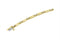 Diamond Line Bracelet, 14k Yellow Gold, 7" (.38 Cttw, GH Color , I1 Clarity )