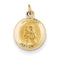 14k Yellow Gold St. Roch Medal Charm (19X12MM)