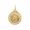 14k Yellow Gold Miraculous Medal (13x11 MM)