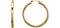 Tube Hoop Earrings, 14k Yellow Gold (25mm)