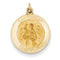 14k Yellow Gold St. Roch Medal Charm (19X12MM)