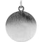 Rhodium Plated Sterling Silver Round Our Lady of Fatima Medal (18.5 MM)