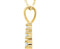 3-Stone Diamond 14k Yellow Gold Pendant Necklace, 18" (.33 Ctw, GH, I1)