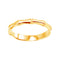 Bamboo Zen 2.5mm 14k Yellow Gold Stackable Ring, Size 4