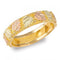 Men's Thin Wedding Band, 10k Yellow Gold, 12k Green and Rose Gold Black Hills Gold Motif