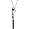 Diamond Palm Tree 14k White Gold Pendant Necklace, 16" (1/3 Cttw)