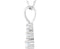 3-Stone Diamond Rhodium-Plated 14k White Gold Pendant Necklace, 18" (1/3 Ctw, GH, I1)