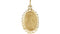 14k Yellow Gold Miraculous Medal (17x11 MM)