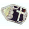 Men's Onyx Cross Ring, Rhodium Plated Sterling Silver, 12k Green and Rose Gold Black Hills Gold Motif