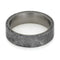 Gibeon Meteorite 6mm Comfort-Fit Matte Titanium Wedding Band