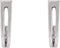 Geometric J-Hoop Earrings, Rhodium-Plated 14k White Gold