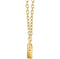 Diamond Baguette Bar Necklace in 14k Yellow Gold, 16-18" (1/2 Cttw)