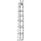 Diamond 'Journey' Necklace in Rhodium Plate 14k White Gold, 18" (1.00 Cttw)