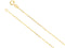 Diamond Three-Stone 14k Yellow Gold Necklace, 18" (1/3 Cttw)