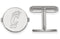 Rhodium-Plated Sterling Silver, University Of Cincinnati Cuff Links, 15MM