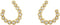 Diamond Crescent J-Hoop Earrings, 14k Yellow Gold (.25 Ctw, GH Color, I1 Clarity)