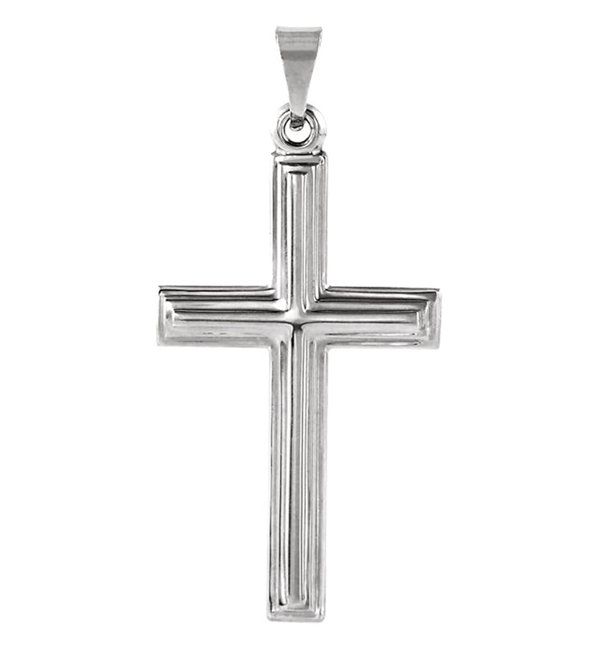 Protestant Cross 14k Yellow Gold Pendant