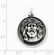 Sterling Silver Antiqued Ecce Homo Medal (32X24MM)