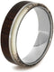 Ironwood, Deer Antler 8mm Comfort-Fit Titanium Wedding Band, Size 9.25