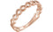 Infinity-Inspired Stackable Ring, 14k Rose Gold