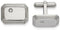 Stainless Steel CZ Cuff Links, 18.77MMX17.52MM