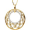 14k Yellow Gold .25 Cttw. Diamond Necklace, 18"