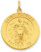 24k Gold-Plated Sterling Silver St. Florian Medal