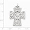 Sterling Silver 4-Way Cross Medal (35X22MM)