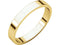 10k Yellow Gold 3mm Slim-Profile Flat Band