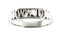 Sterling Silver 'What Would Jesus Do' WWJD Ring