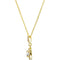 Diamond Halo Round Pendant Necklace in 14k Yellow Gold, 18" (3/4 Cttw)