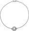 Ave 369 'Paws for Cause' Diamond Bracelet, Sterling Silver, 7" (.1 Cttw, H+ Color, I1 Clarity)