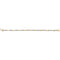 Two-Tone Diamond Line Bracelet, 14k Yellow & White Gold (1.88 Cttw, GH Color, I1 Clarity)