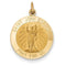 14k Yellow Gold St. John Baptist Medal Pendant (26X19MM)