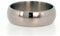 Dome Profile 10mm Comfort Fit Polished Titanium Wedding Band, Size 5.5