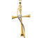 Diamond Cross 14k Yellow Gold Pendant