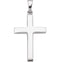 Platinum Cross Pendant (30.20x15.90MM)