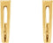 Geometric J-Hoop Earrings, 14k Yellow Gold