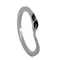 Sandblast Leaves Slim-Profile1.5mm Comfort-Fit Titanium Wedding Band