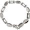 Men's Stainless Steel Unique Link Bracelet, 8.50"