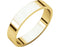 10k Yellow Gold 4mm Slim-Profile Flat Band