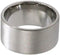 Frosted 13mm Comfort-Fit Titanium Wedding Band, Size 14