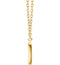 Diamond Rectangle Necklace in 14k Yellow Gold, 16-18" (3/8 Cttw)