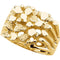 18kt Yellow Gold Nugget Ring, Size 10.25