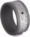 Black Diamond Gibeon Meteorite 10mm Comfort-Fit Sandblasted Titanium Wedding Band, Size 11.5