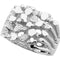 Sterling Silver Nugget Ring, Size 10.75