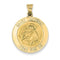 14k Yellow Gold Saint Anthony Medal Pendant (31X23MM)