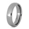 Dome Titanium 5mm Comfort-Fit Titanium Wedding Band with Meteority Inlay